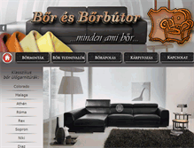 Tablet Screenshot of boresborbutor.hu